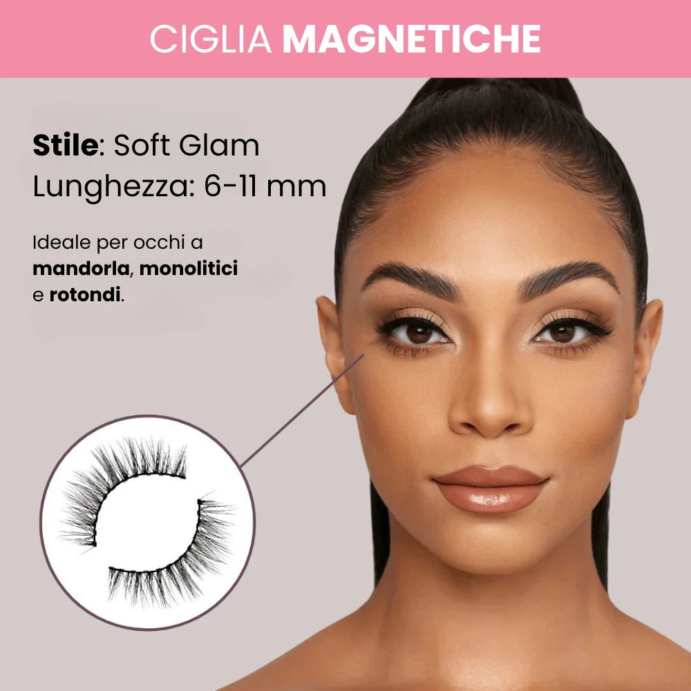 Ciglia Magnetiche Nava Veil — Sguardo Intenso in 30 Secondi, Senza Colla e Senza Sforzo