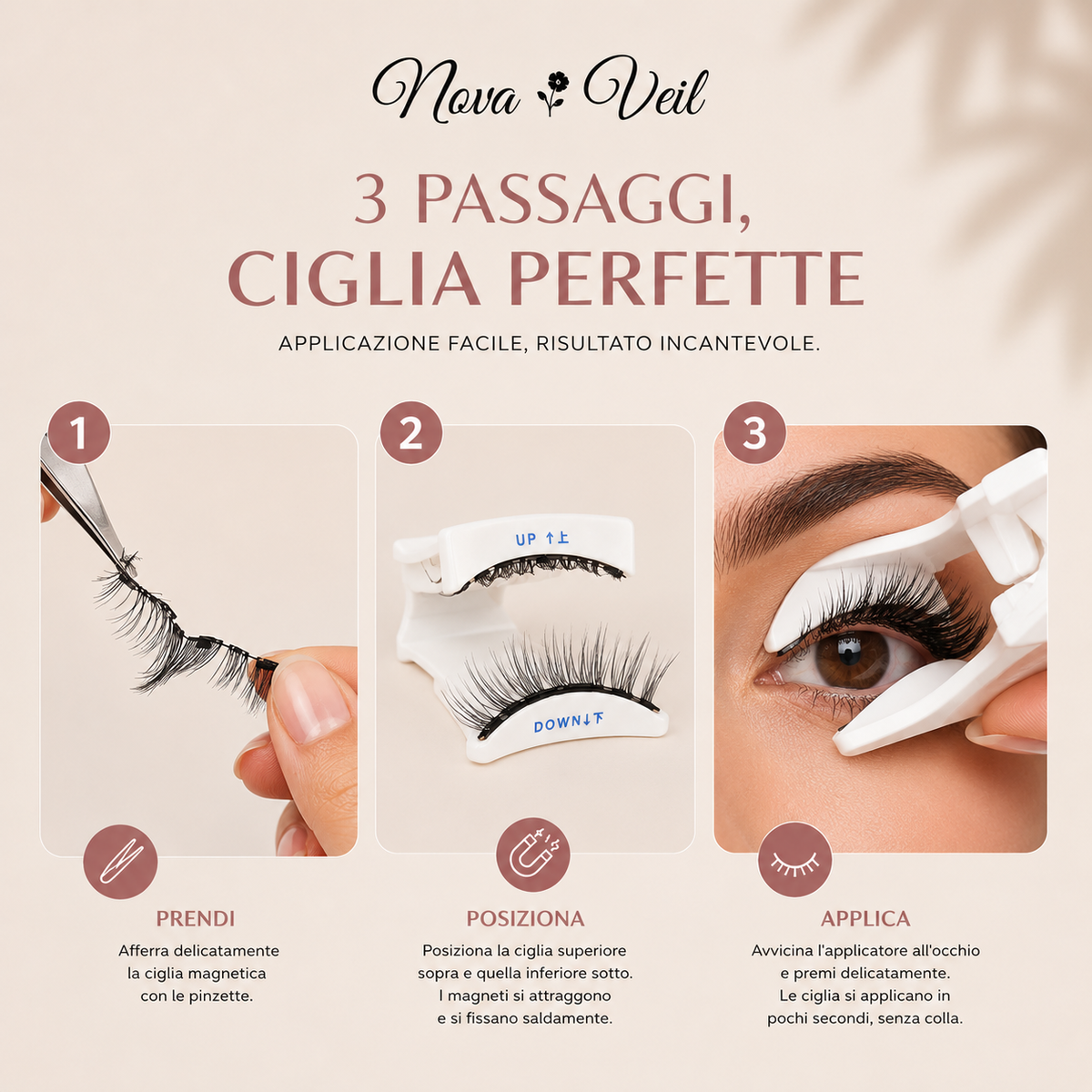 Set Ciglia magnetiche
