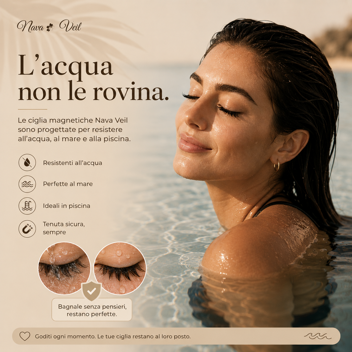 Kit Ciglia Magnetiche Nava Veil™- Applicazione in 10 secondi
